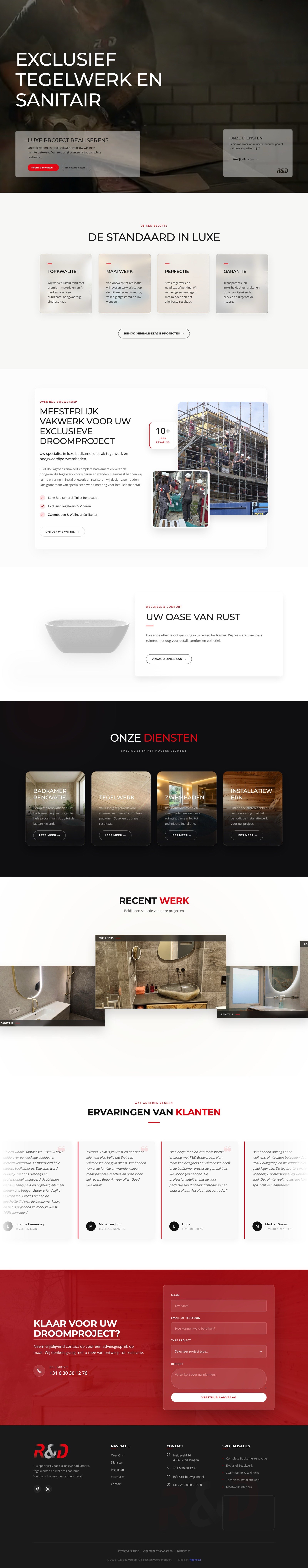 Website-project R&D Bouwgroep