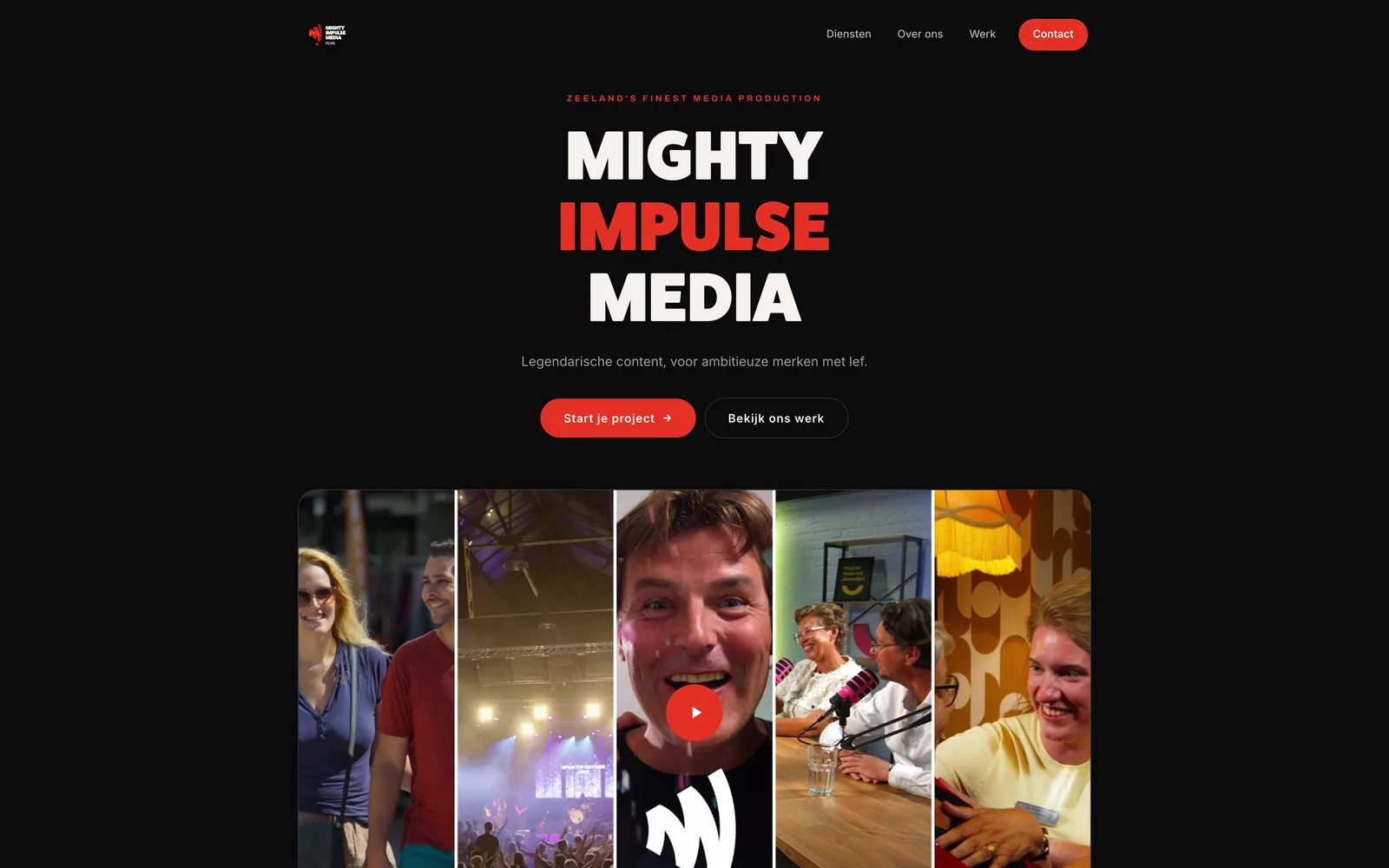 Website · Mighty Impulse Media