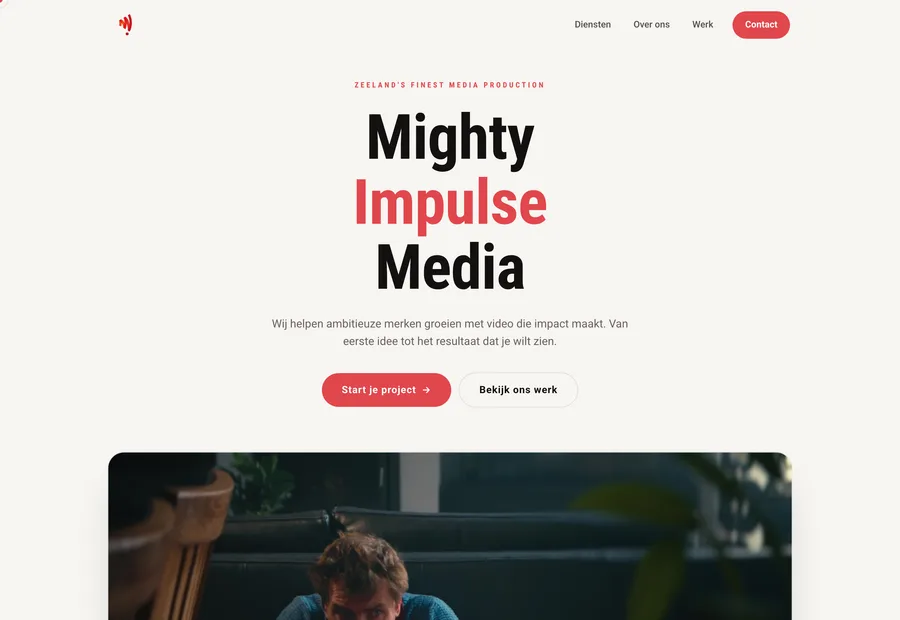 Website · Mighty Impulse Media