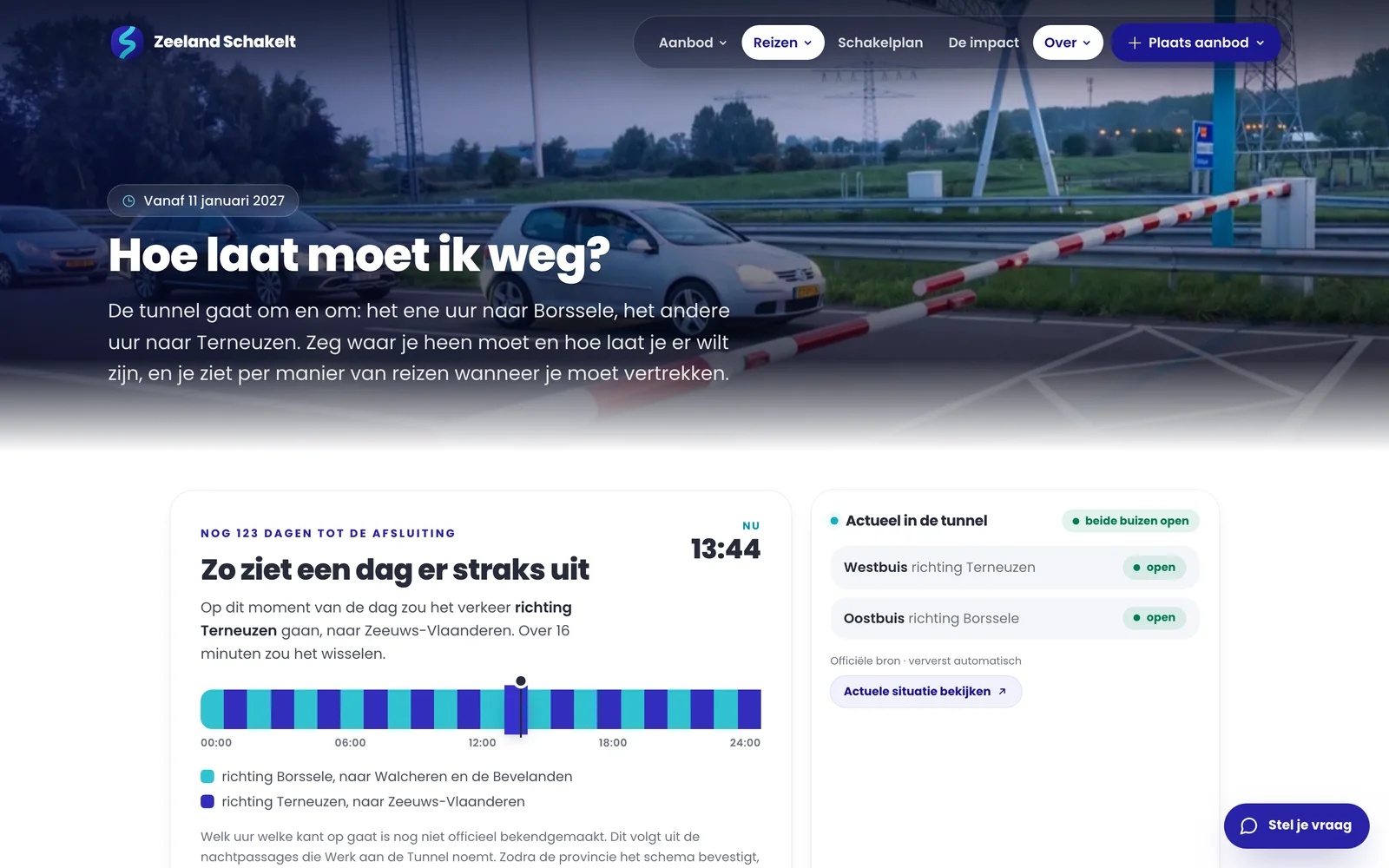 De Oversteek, de reisplanner van Zeeland Schakelt